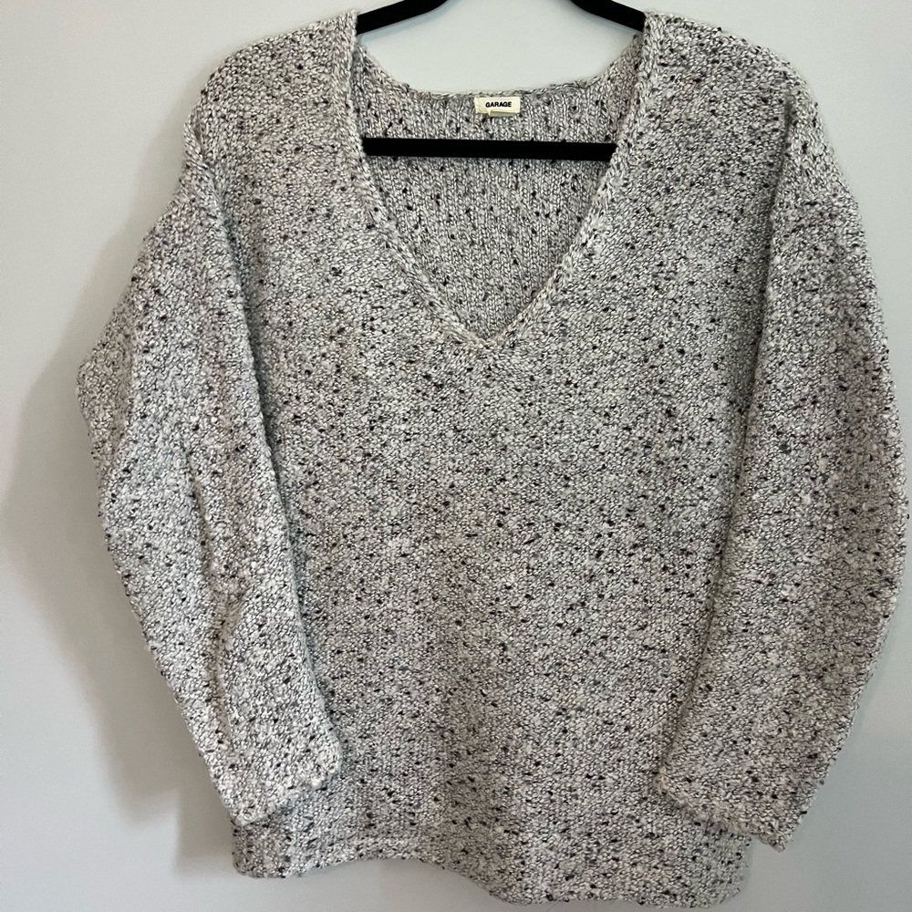Garage - Grey Knit Sweater - Small
